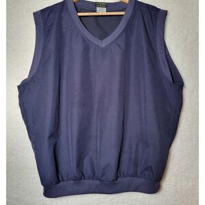 Eagles Ridge Mens Golf Sleeveless Shirt 19th Hole‎ Size L Golf Vest Blue 0055